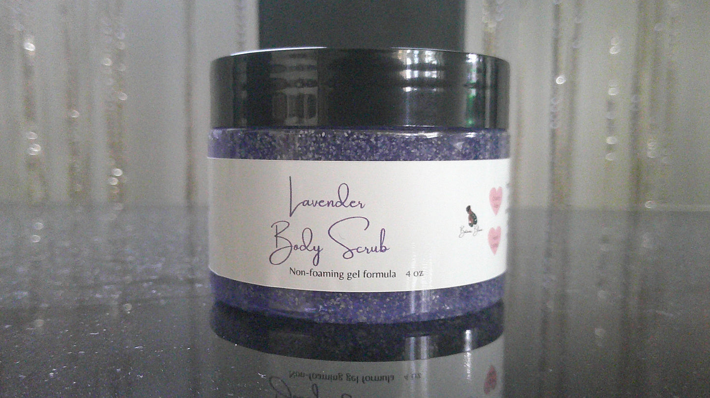 Non-Foaming Gel Body Scrub